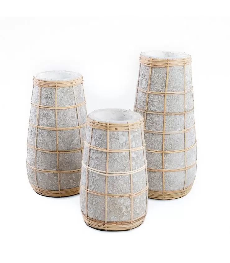 The Cutie Vase - Concrete Natural - L