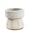 The Serene Candle Holder - Concrete Natural - S