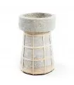 The Serene Candle Holder - Concrete Natural - L