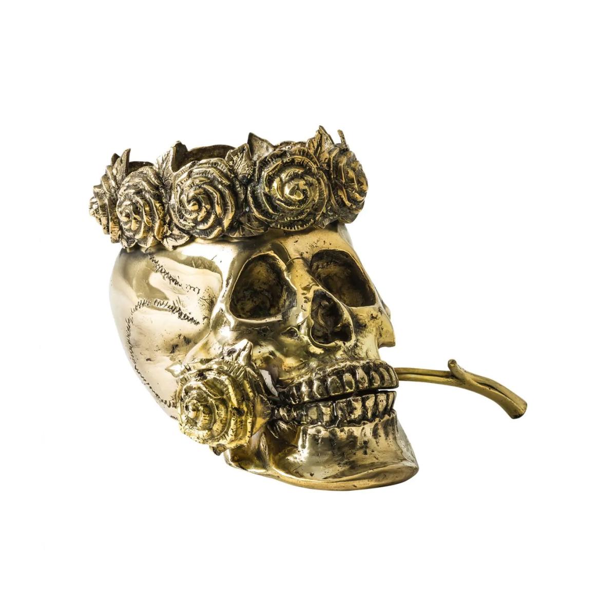 BUSTO CALAVERA CORONA