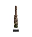 Figura decorativa de madera tropical 52 cm