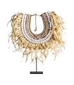 Brown shell decorative figure
