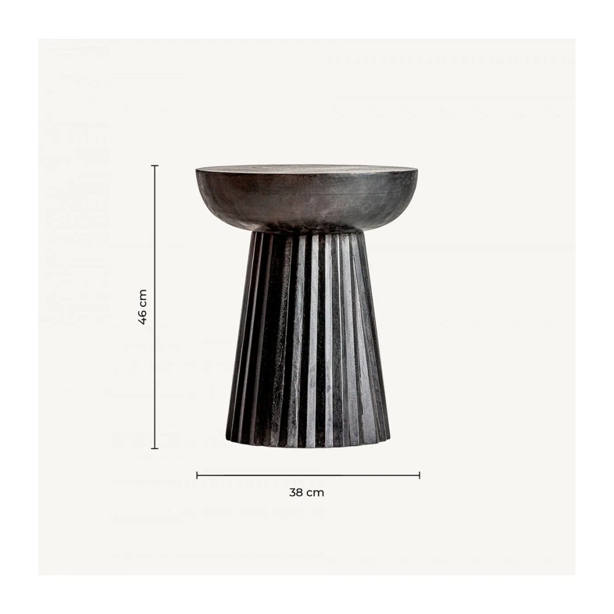 MESA AUXILIAR PLISSÉ WOOD