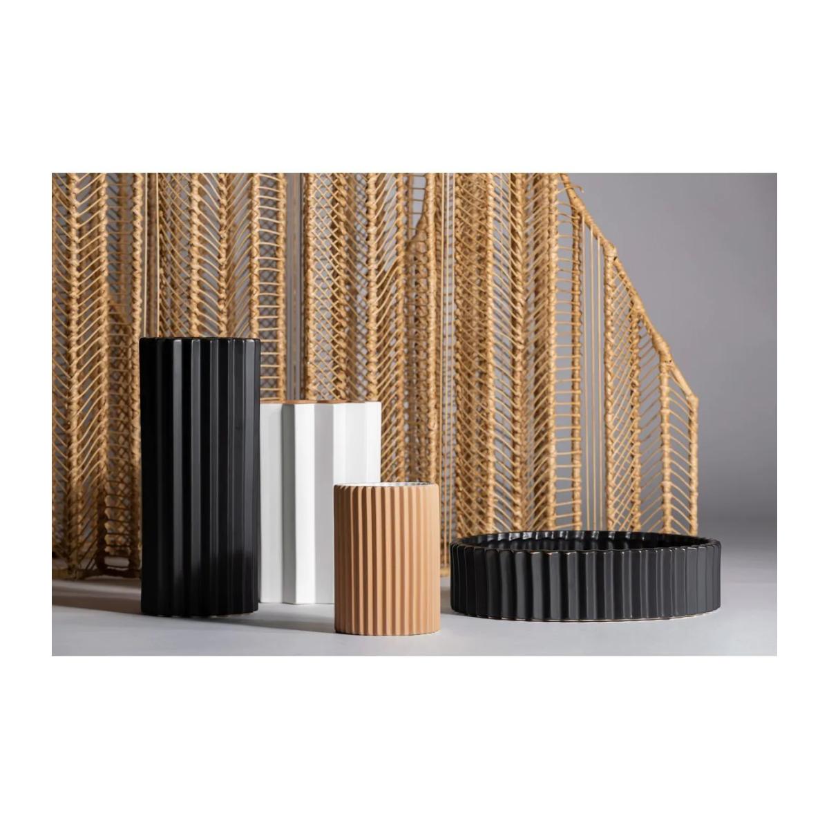 JARRÓN PLISSÉ STONE