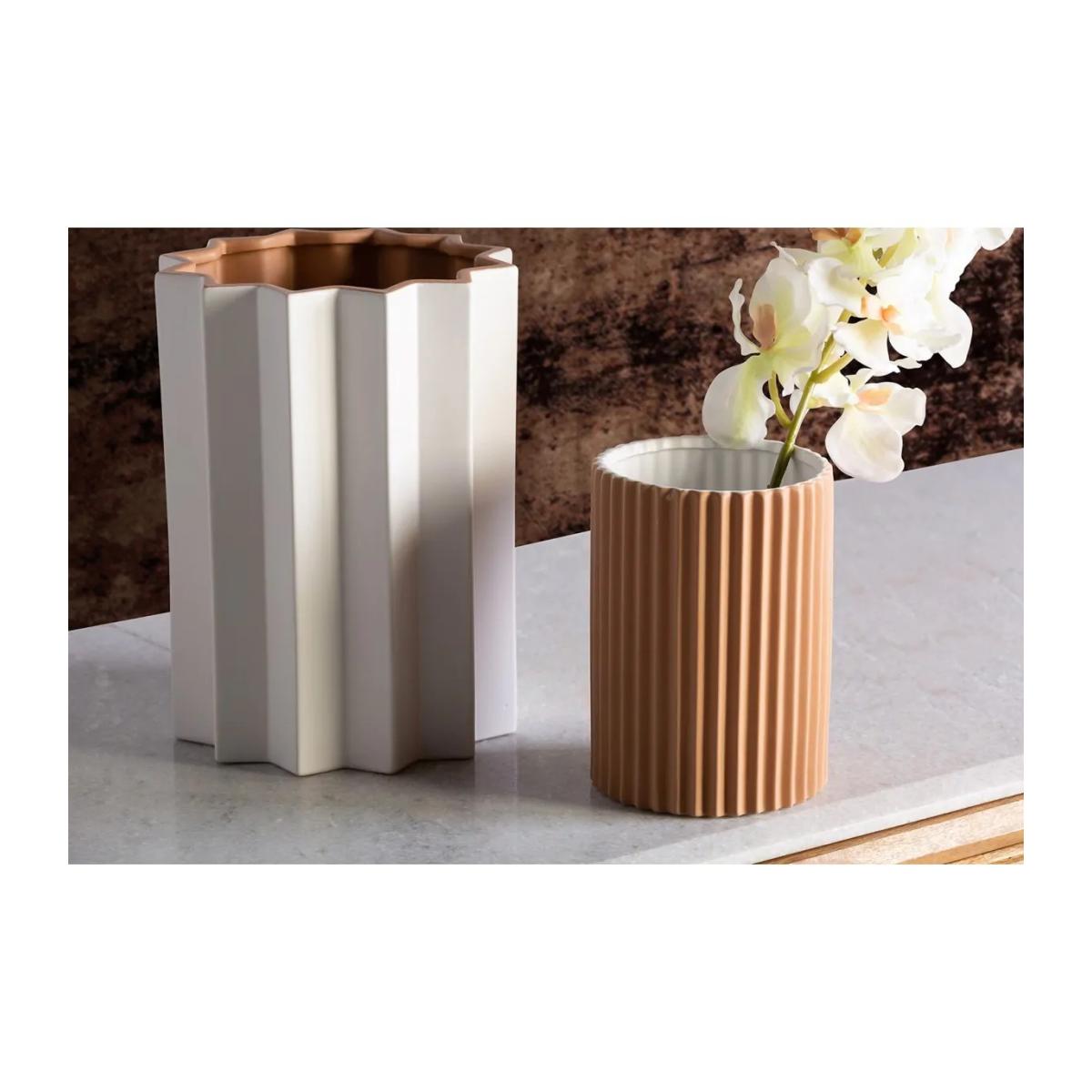 JARRÓN PLISSÉ STONE
