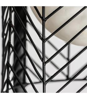 LÁMPARA DE PIE PLISSÉ METAL