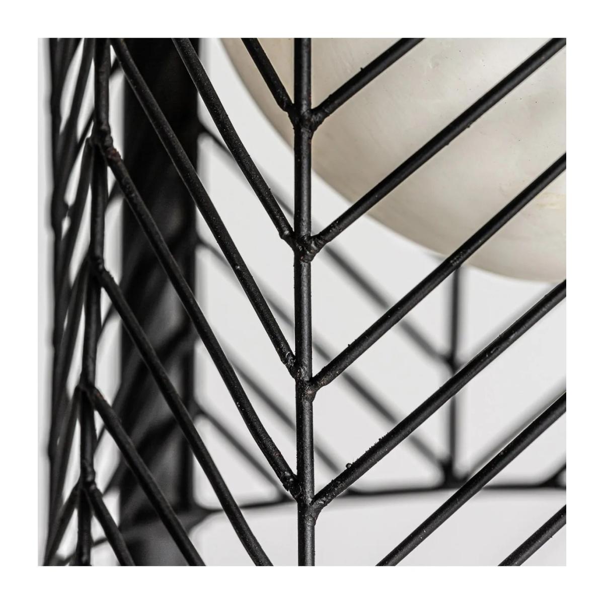 LÁMPARA DE PIE PLISSÉ METAL