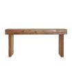 Consola de madera de teka reciclada natural 80 cm