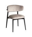 Silla Zell de madera de arce negra 78 cm
