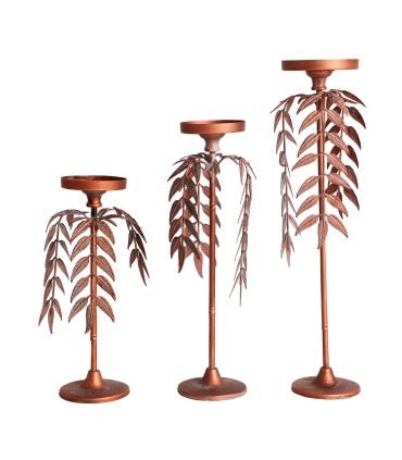 CANDELABRO PALMERA LUCERNA