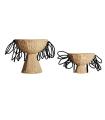 Wica basket set of 2