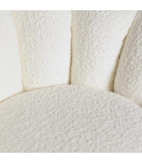 SILLÓN GIRATORIO BOUCLÉ CREST