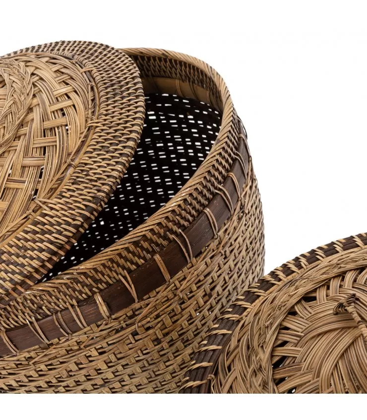 The Colonial Basket - Natural Brown