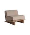 Sillón Pure teca