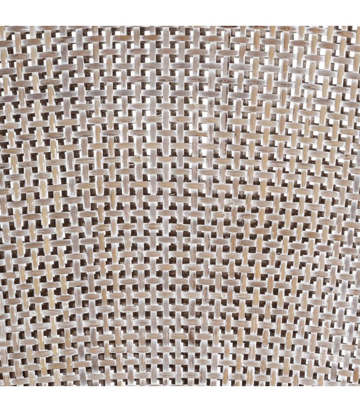 SILLA GRIS-MARRÓN "RATTAN" SALÓN 56 X 60 X 84 CM