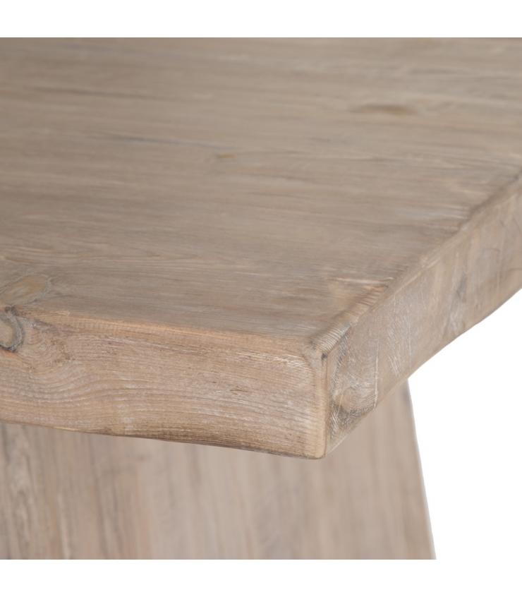 MESA COMEDOR NATURAL MADERA DE PINO 200 X 100 X 77 CM