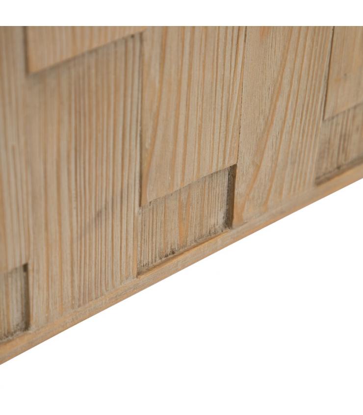 APARADOR CREMA MADERA-HIERRO SALÓN 180 X 45 X 84 CM