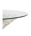 MESA COMEDOR BLANCO ROZADO 140 X 140 X 75 CM