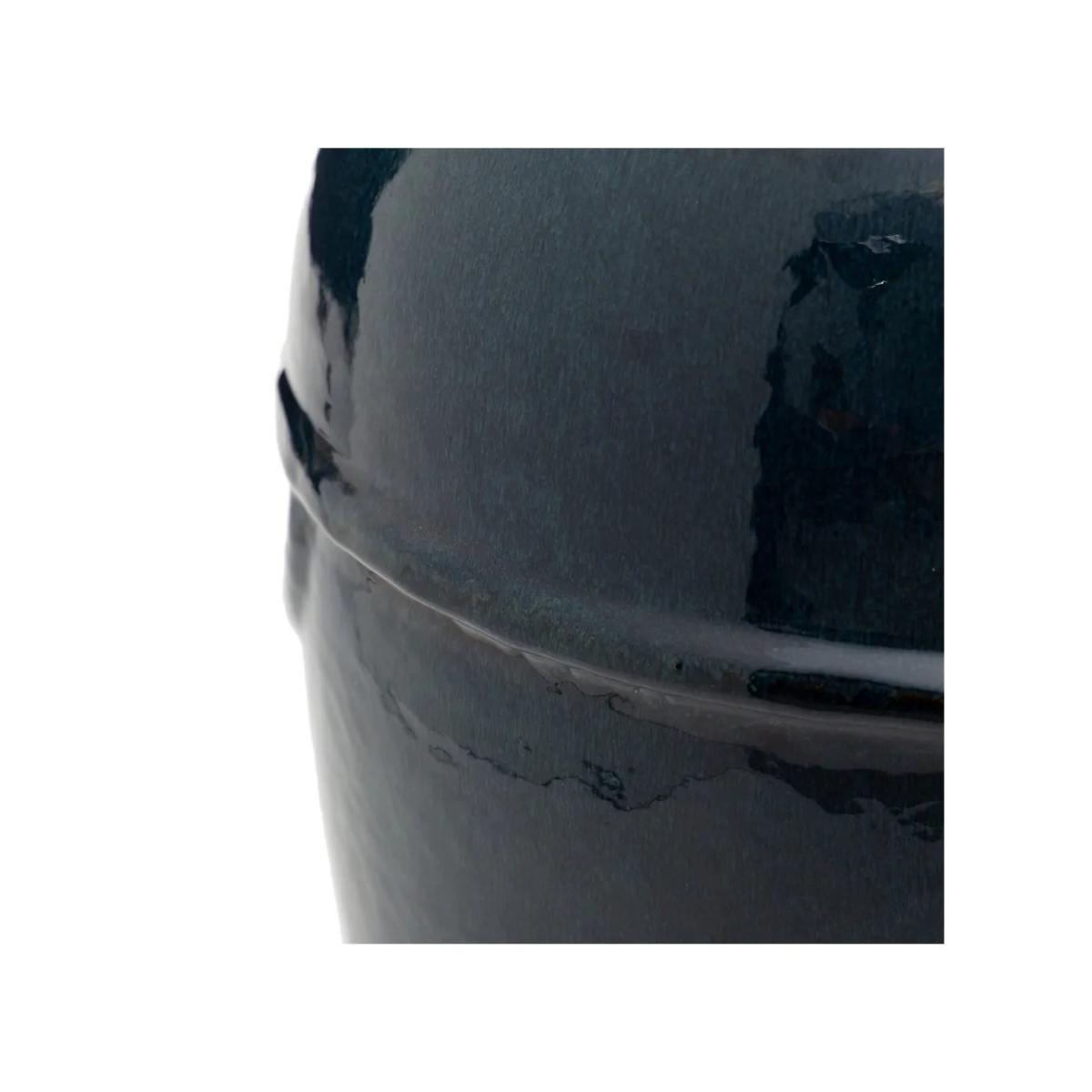 TABURETE AZUL CERÁMICA DECORACIÓN 35 X 35 X 48 CM