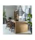 MESA COMEDOR NATURAL MADERA DE PINO 200 X 100 X 76 CM