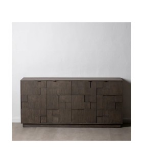 APARADOR GRIS MADERA MINDI SALÓN 180 X 45 X 85 CM