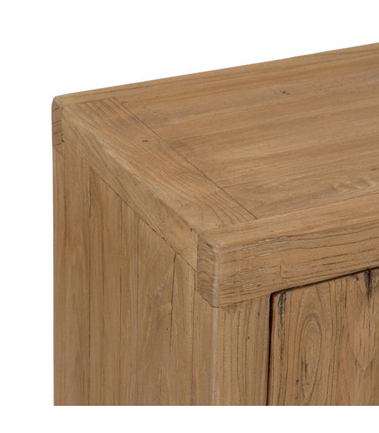 APARADOR NATURAL MADERA DE OLMO SALÓN 254 X 40 X 66 CM