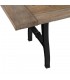 MESA COMEDOR NATURAL-NEGRO 220 X 90 X 76 CM