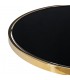 MESA AUXILIAR NEGRO-ORO 60 X 60 X 60 CM