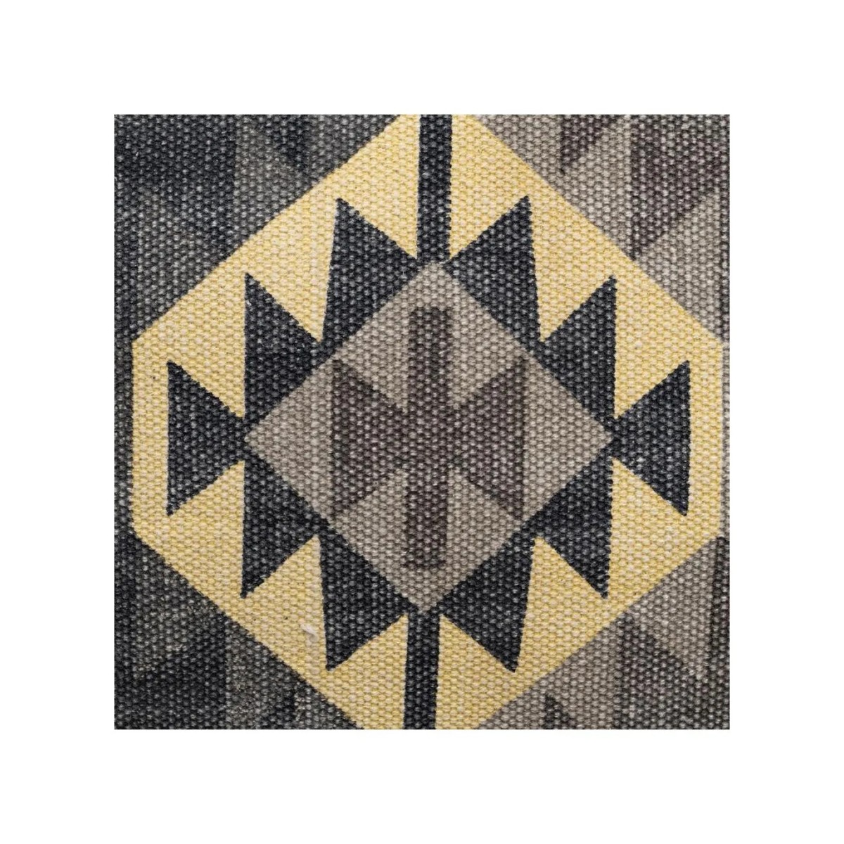 SILLÓN NEGRO-TAUPE TEJIDO-MADERA SALÓN 91 X 90 X 95 CM