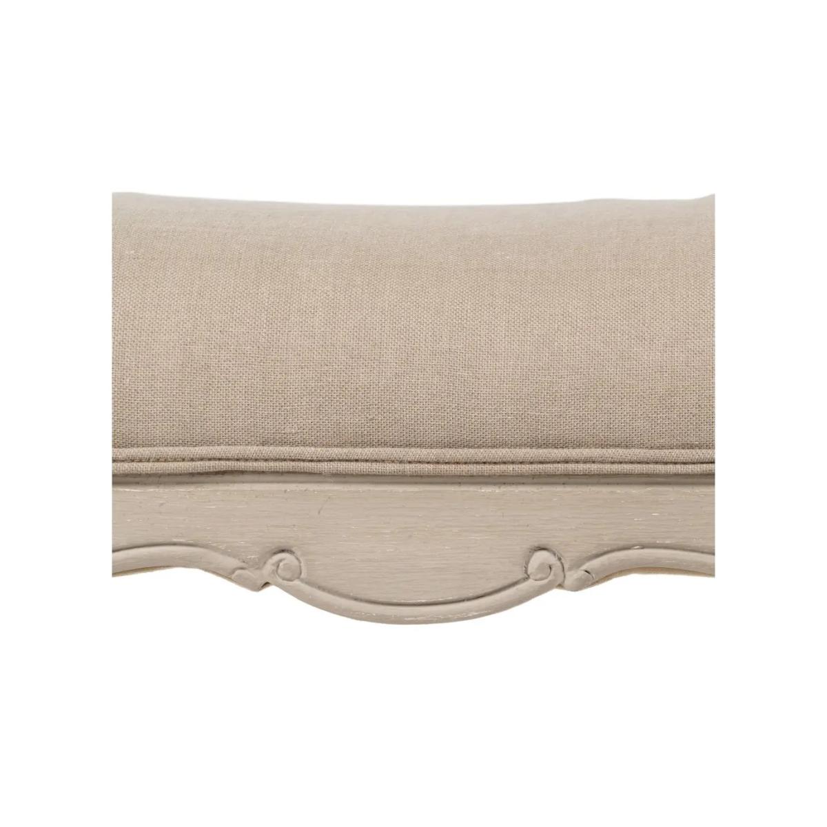 BANQUETA BEIGE DM-MADERA SALÓN 137 X 45 X 74 CM