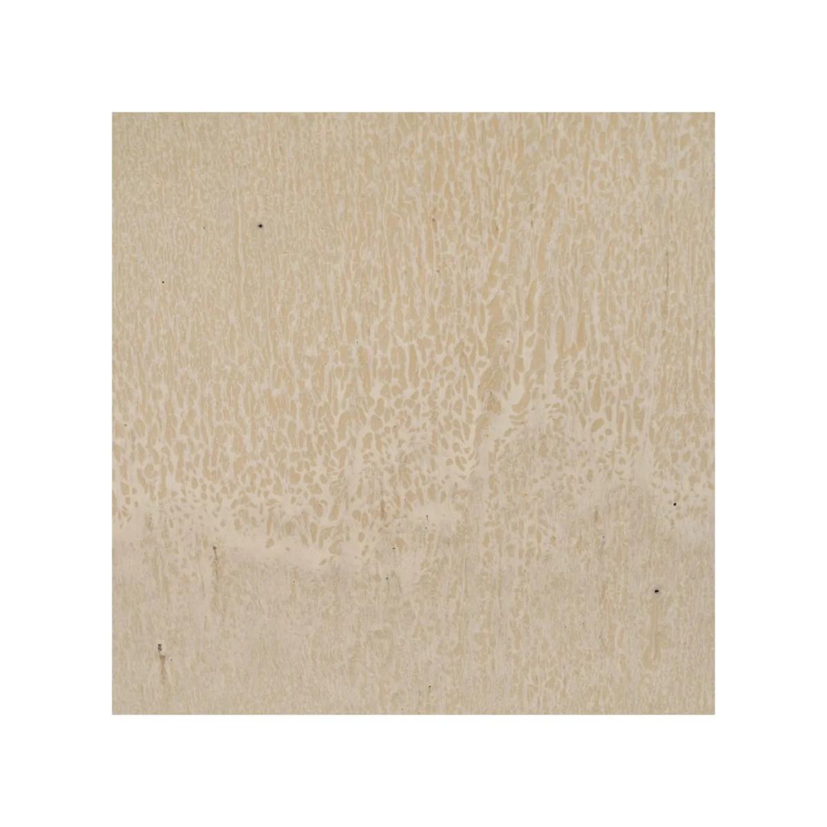 TABURETE CREMA CERÁMICA DECORACIÓN 35 X 35 X 48 CM