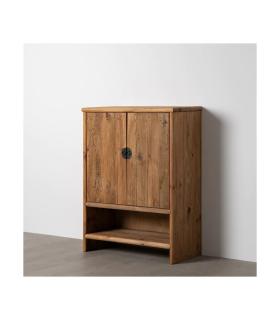 ARMARIO NATURAL MADERA DE PINO SALÓN 100 X 45 X 130 CM