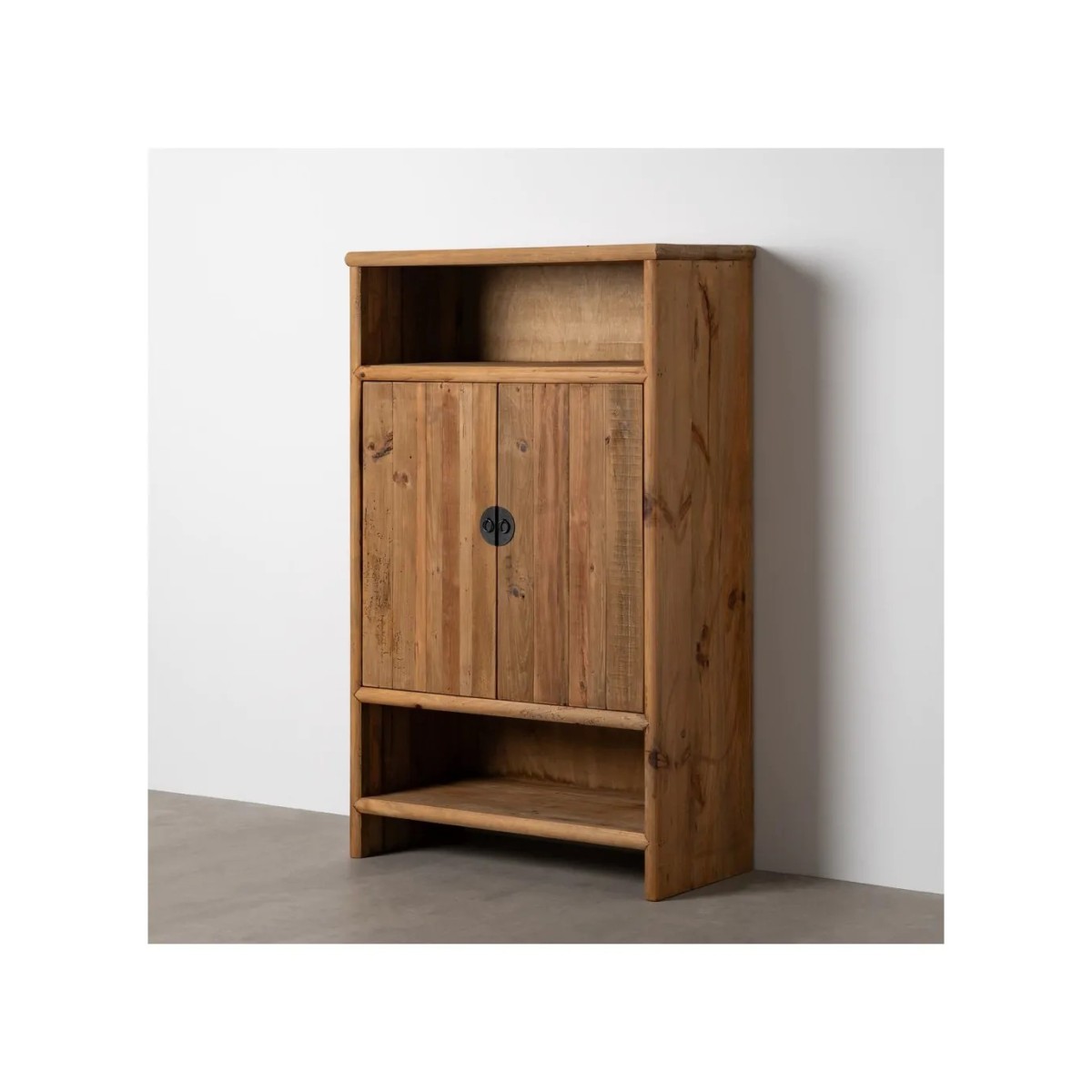 ARMARIO NATURAL MADERA DE PINO SALÓN 100 X 45 X 160 CM
