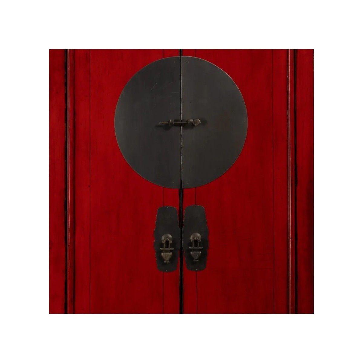 ARMARIO ROJO MADERA-MDF 83,50 X 45 X 195 CM