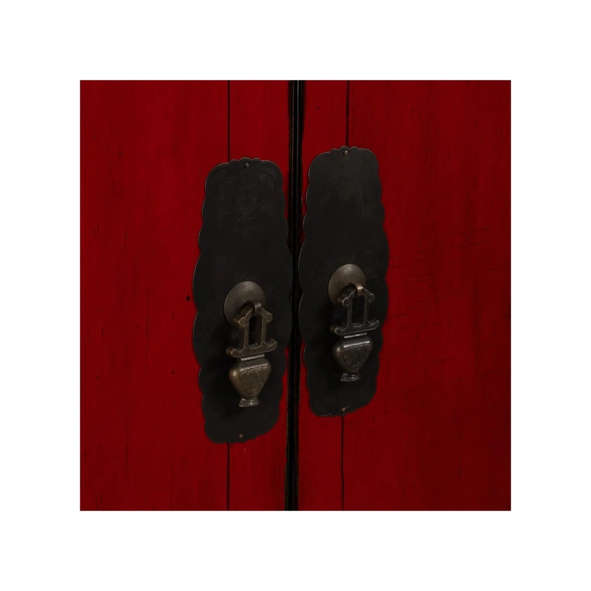 ARMARIO ROJO MADERA-MDF 83,50 X 45 X 195 CM