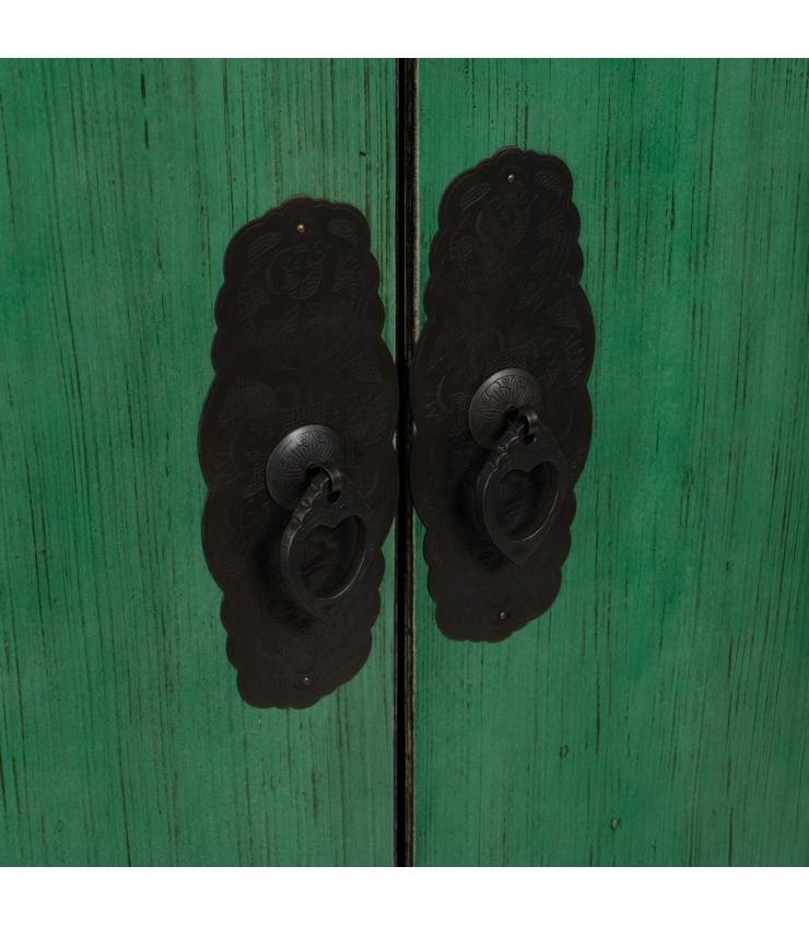 ARMARIO VERDE MADERA-MDF 83,50 X 45 X 195 CM