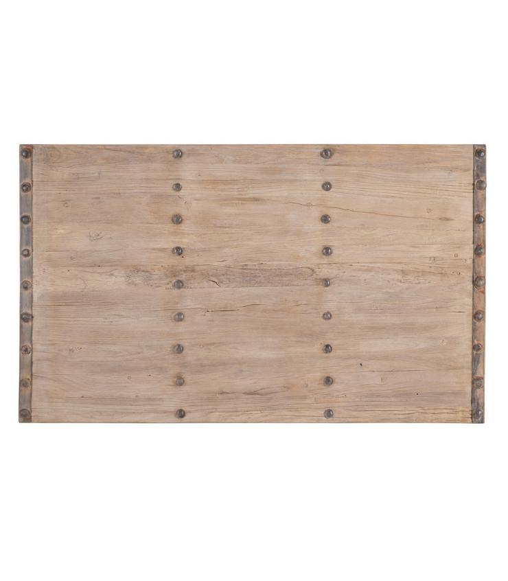 MESA CENTRO NATURAL MADERA DE OLMO 167 X 100 X 50 CM