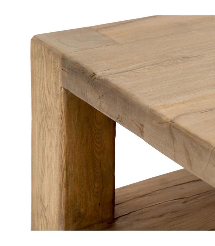 MESA CENTRO NATURAL MADERA DE OLMO 184 X 94 X 44 CM