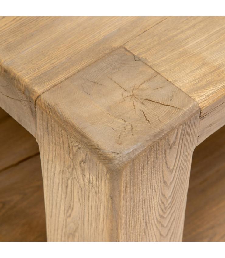 MESA CENTRO NATURAL MADERA DE OLMO 184 X 94 X 44 CM