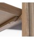 VITRINA NATURAL MADERA MINDI SALÓN 100 X 45 X 200 CM