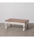 MESA CENTRO NATURAL-BLANCO 120 X 70 X 45 CM