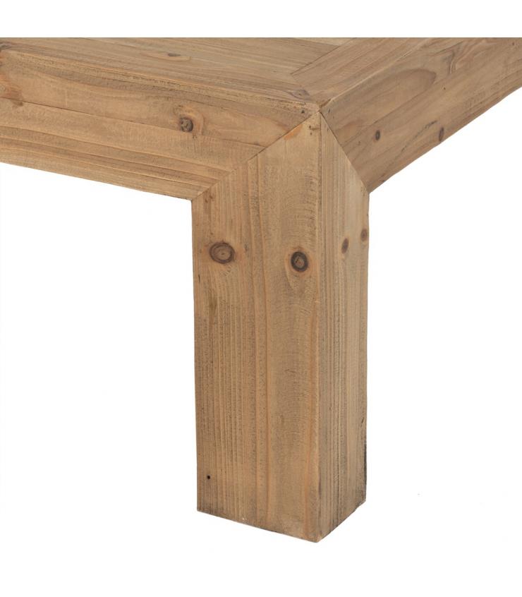 MESA CENTRO NATURAL MADERA DE OLMO 160 X 90 X 45 CM