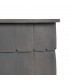 MUEBLE RECIBIDOR GRIS MADERA / METAL 96 X 46 X 85 CM