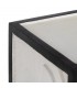 MUEBLE RECIBIDOR BLANCO-NEGRO 102 X 41 X 93 CM