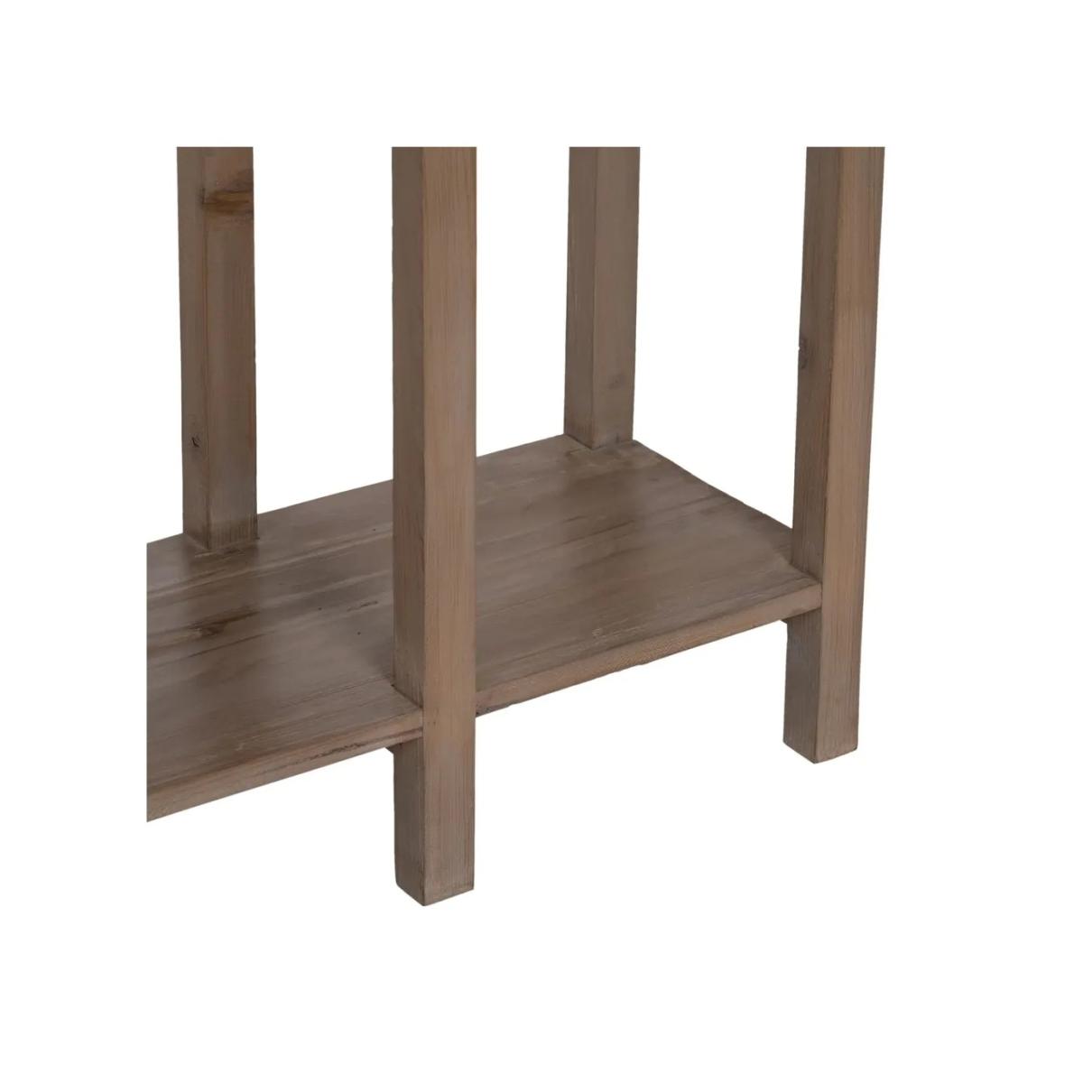 CONSOLA NATURAL MADERA DE PINO ENTRADA 210 X 38 X 90 CM