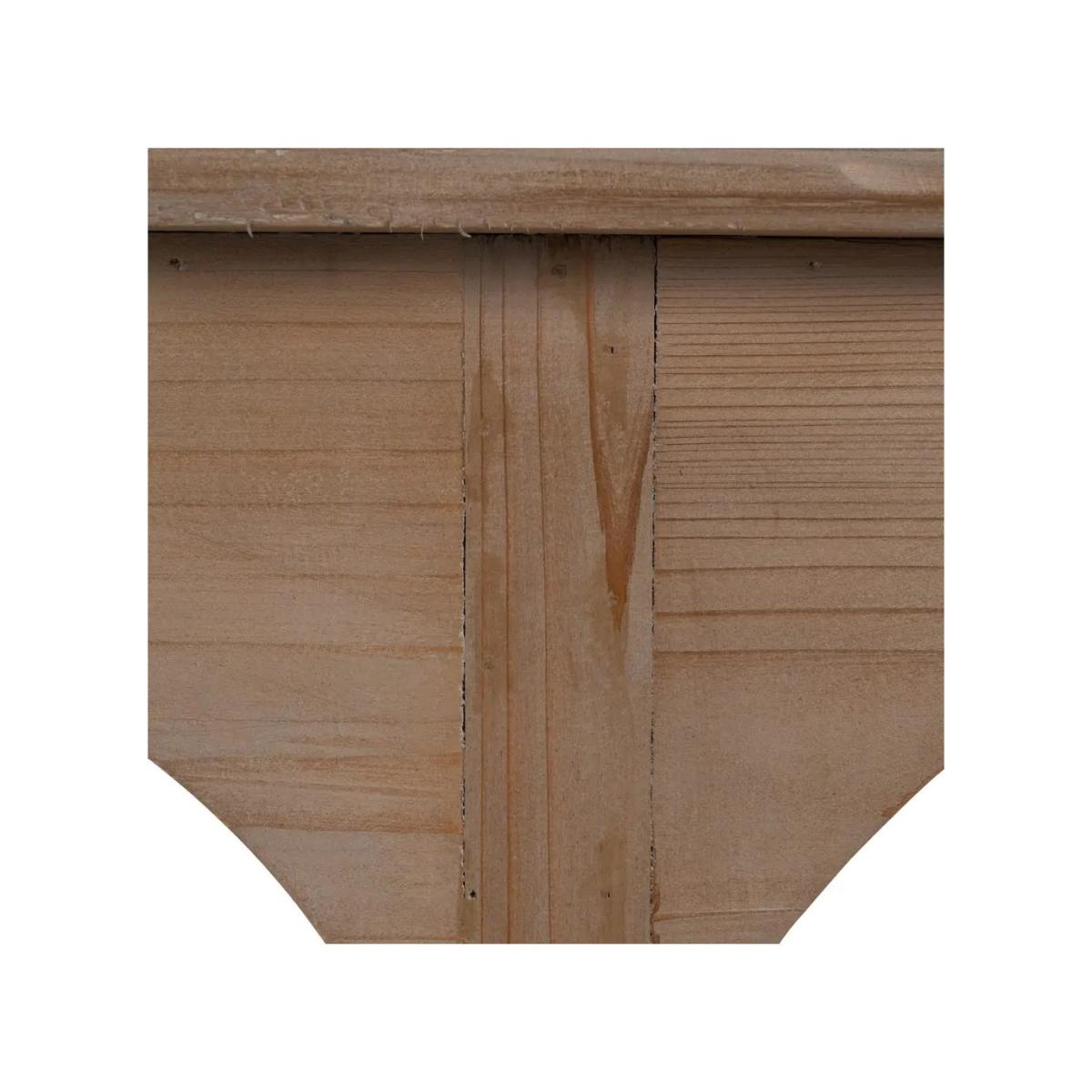 CONSOLA NATURAL MADERA DE PINO ENTRADA 210 X 38 X 90 CM