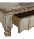 CONSOLA BEIGE ROZADO MADERA DE PINO 235 X 45 X 90 CM