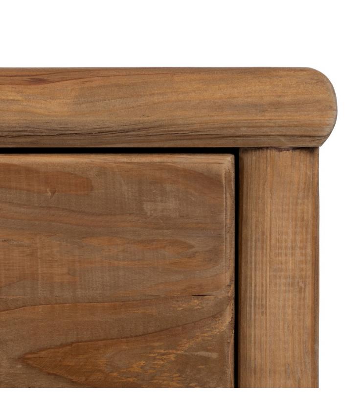 CONSOLA NATURAL MADERA DE PINO SALÓN 162 X 40 X 76 CM