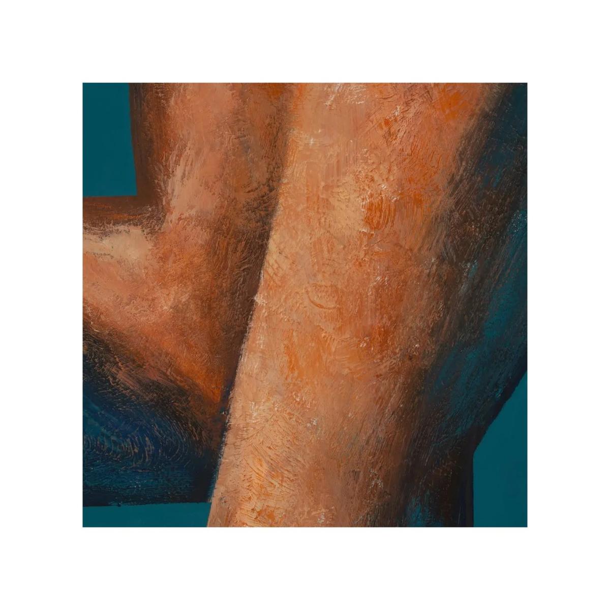 PINTURA ABSTRACTO 2/M LIENZO DECORACIÓN 70 X 140 CM