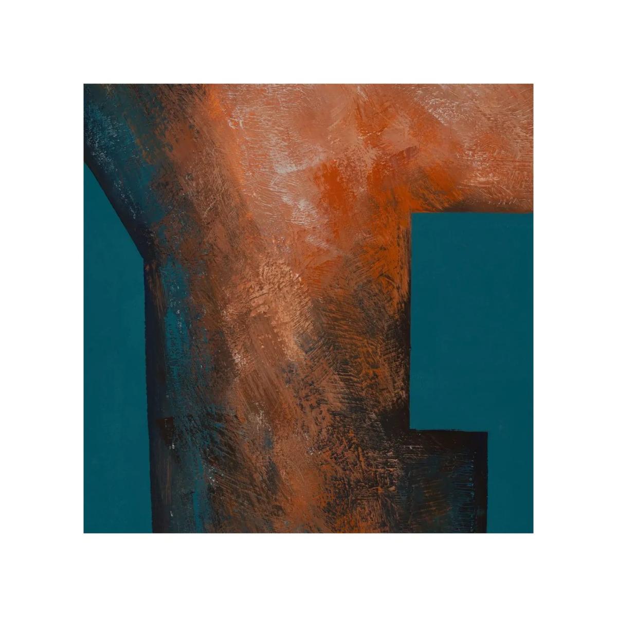 PINTURA ABSTRACTO 2/M LIENZO DECORACIÓN 70 X 140 CM